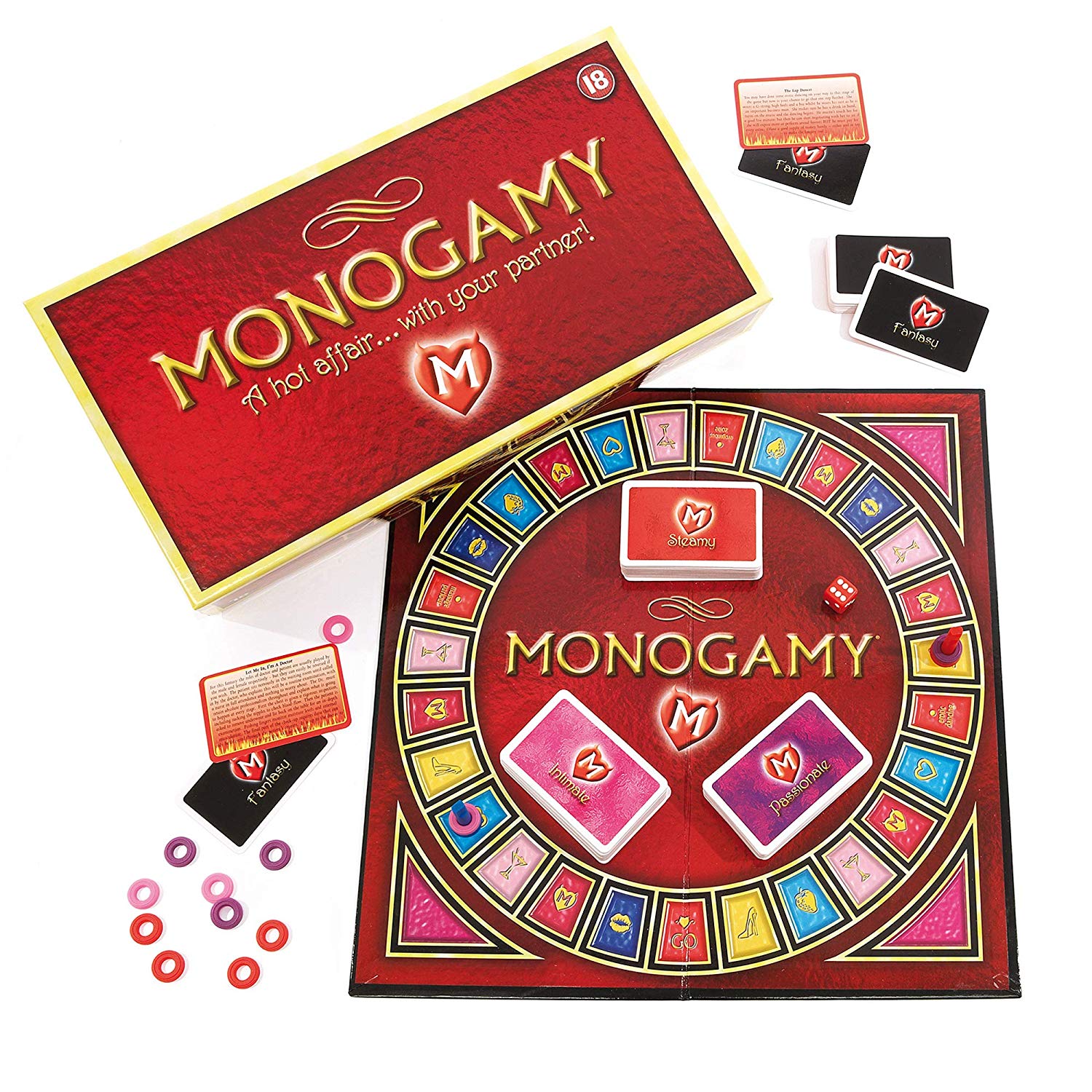 Monogamy A Hot Affair With Your Partner Adult Couples Board Game What Better NE
